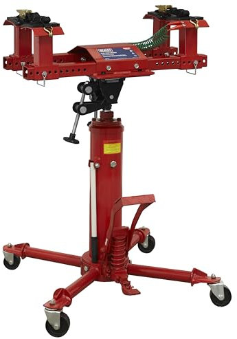 Sealey FTC500COMBO - Soporte para depósito de Combustible y Gato de transmisión de 500 kg