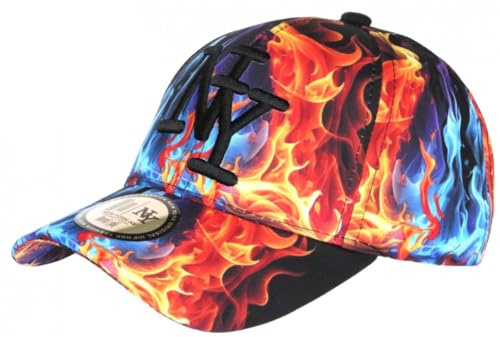 Hip Hop Honour Original Fire NY Baseball barnkeps från 7 till 11 år gammal - pojke, 1 stycke, One Size