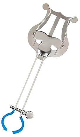 SHOWERORO Notenhalter Aus Eisen Für Trompeten Notenklammer Silber Praktisches Musikzubehör Leicht Und Langlebig Für Notenordner Und Portable Nutzung