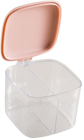 Caja de Condimentos Transparente de 2 Compartimentos Contenedor de Condimentos de Cocina para Especias, Sal, Azúcar, Vinagrera, Frascos de Condimentos con Cucharas, Hechos de