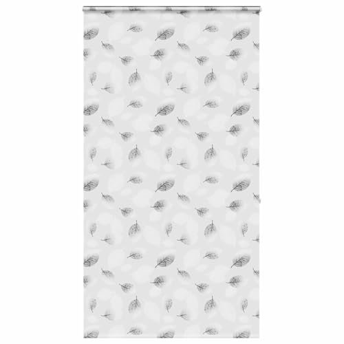 vidaXL Duschrollo mit Kassette 140x240 cm Stoffbreite 136 cm, Duschvorhang, Badewannenvorhang, Seitenzugrollo, Dusche Rollo, Badewannenrollo