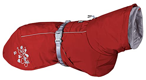 Hurtta Extreme Warmer Hundemantel, Winterjacke für Hunde Weinrot 45cm