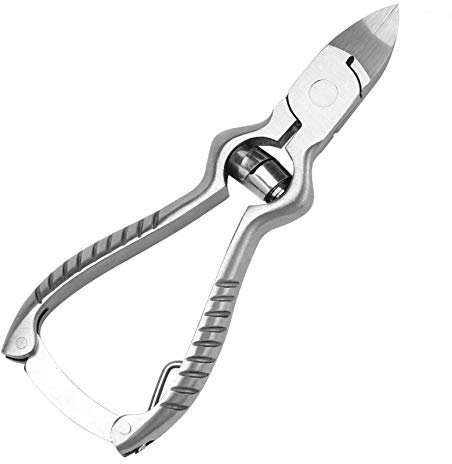 Assiavree Cortauñas Dedo del pie podadoras alicates for uñas alicates Pinzas modificadas Herramienta de Tijeras de manicura del removedor de cutícula Piel Muerta Corta Uñas