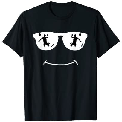 Beachvolleyball Volleyball Sonnenbrille T-Shirt