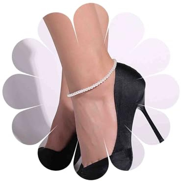 Yienate Tobillera De Perlas De Plata Pulsera Tobillera De Playa De Perlas Diminutas Pies De La Moda De La Cadena De Joyería De Regalo Para Las Mujeres Y Las Niñas