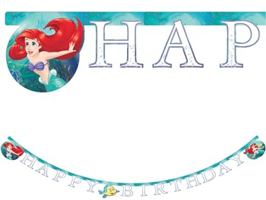 Procos Ariel Curious FSC Happy Birthday gestanztes Papierbanner