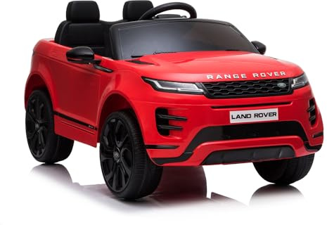 Auto Elettrica Macchina per Bambini 12V Range Rover Evoque Rossa