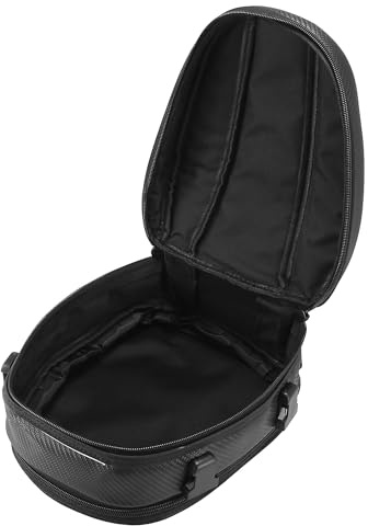 MACHSWON Motorrad-Hecktasche, Motorrad, Fahrrad, Reise, Gepäcktasche, wasserdicht, 1680D, Rucksack, schwarz