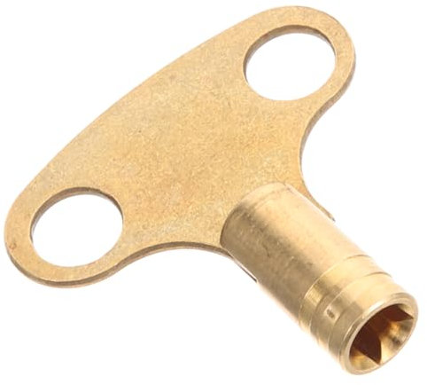 HAWILLOSCH Radiator Valve Keys 3pcs Radiator Key Set Chrome Radiator Key Radiator Bleed Key Air Plumbing Tool Radiator Utility Key