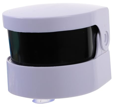 IWOWHERO Dispositivo di Pulizia Cordless per Gioielli e Protesi Dentali Bianco Macchina Ultrasuoni per Pulizia di Oro e Argento