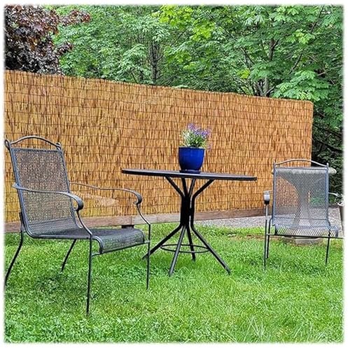 Générique Rouleaux De Clôture en Bambou Brise Vue de Balcon Clôture de Décorative de Jardin écran de confidentialité pour Exterieur Patio Pergola Carport Villa(160cmx700cm)