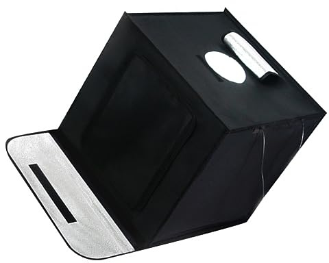 1 Stück Faltbares Fotostudio Zelt für Kleine Schmuck Schuhe mit Variablen Öffnungen Gleichmäßiger Beleuchtung für Beeindruckende Aufnahmen