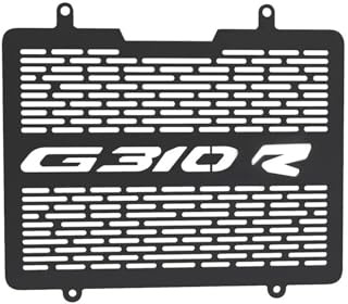 BOPOKLXLXM Rejilla Protectora para Radiador De Motocicleta CNC para B&MW G310GS G310R G 310 GS G310 R 2017-2025 Radiador Parrilla de Guardia Motocicleta(B G310R Logo)