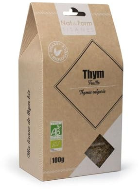 Tisane Thym Fleur Bio 100g Nat&Form