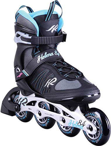 K2 Skates Damen Inline Skates Helena 84, Black - Blue, 30D0372.1.1.090