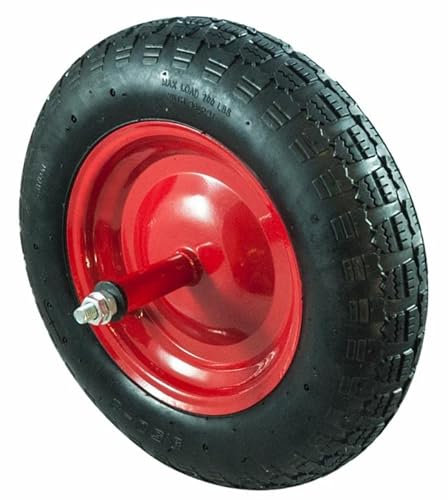 Ruota Pneumatica Ama Ø 380 mm per Carriola Assale 260 mm