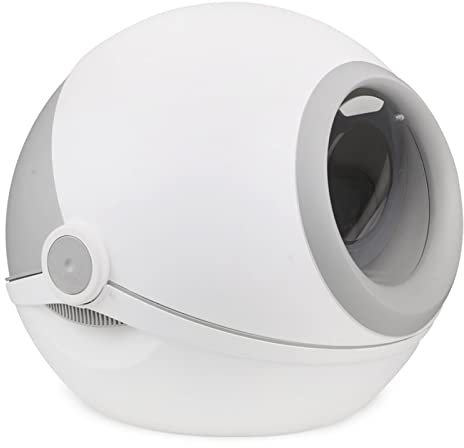 LERORA Lettiera per Gatti autopulente Toilette for Gatti Chiusa Automatic Smart Vassoio Chiuso Toilette for Gatti autopulente Prodotti for Gatti Extra Large(Color1)