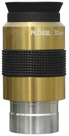 1,25 Zoll 50 Grad Plossl Teleskop Okular Zubehör 32mm 1,25 Zoll Teleskop Okular für Teleskop Zubehör - Gold