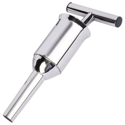 TOVINANNA Stainless Steel Meat Filler Tube Kit for Sausage Preparation Kitchen Tool for Filling Ground Meat Small