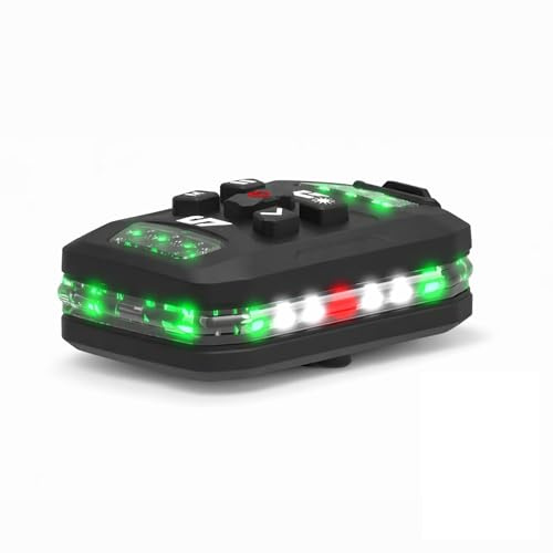 Safety Guard | Kennzeichnung für Einsatzkräfte | Einsatzleitung | LED Ausrüstung | LED Signalleuchte für Körper | Personenschutz | Zubehör für Feuerwehr, Polizei und Rettungsdienst (Grün)