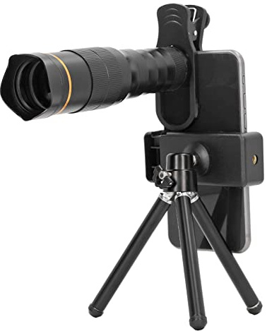 Handy-Kameraobjektiv, Doppelt Verstellbares HD-Handy-Zoomobjektiv für Fotos, Videos mit Ultraweitwinkel- und Fischaugenobjektiv, Geeignet für Spiele, Konzerte, Reisen