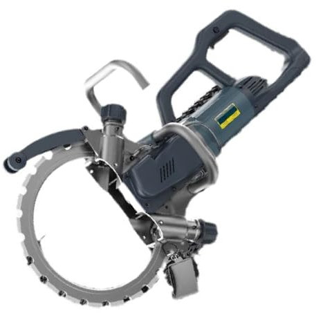 Sega per cemento da 14 pollici, sega ad anello per cemento, sega elettrica per cemento bagnato con soppressione della polvere alimentata ad acqua, senza spazzole ad alta potenza 8800w/3000r per pareti