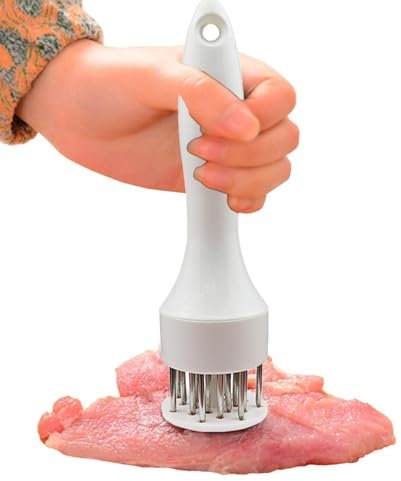 Ago batticarne, tenuto a mano, strumento batticarne a 21 poli, strumento in acciaio inox, utensili da cucina, utensili da cucina professionali, utensili da cucina