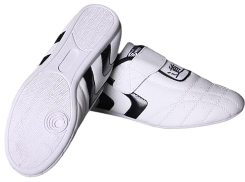 Unisex Zapatillas de Entrenamiento de Karate de Taekwondo,Zapatos De Artes Marciales,Zapatos De Kung-Fu,Calzado Tai Chi Deporte,Antideslizante,para Tai Chi Wu Shu Kung Fu Karate