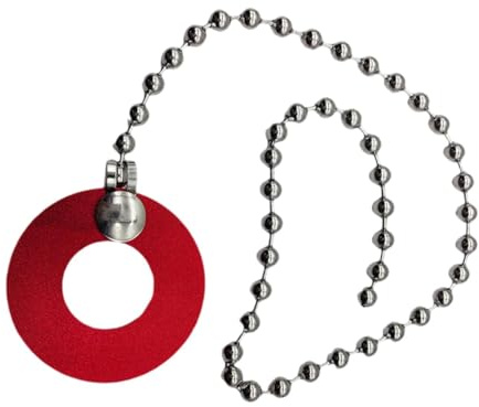 MagiDeal Cadena de extensión de platillo, accesorios de tambor estables de hardware fáciles de instalar accesorios de batería de jazz, Rojo