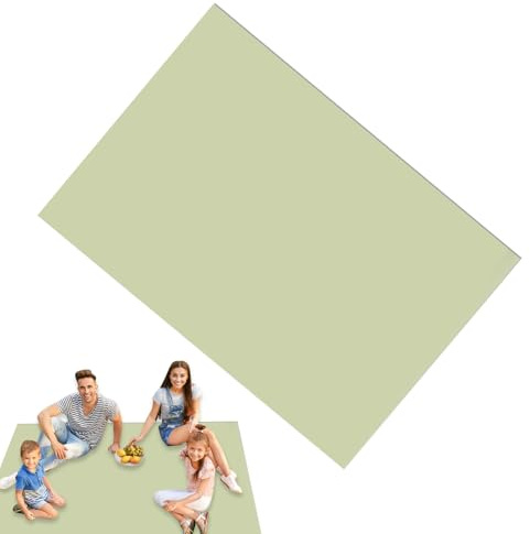 Genérico Manta de Picnic | Manta Ligera para Senderismo Y Excursionismo - 210x150 cm Impermeable Compacta Antarena para Playa, Exteriores, Camping, Viajes y Aire Libre