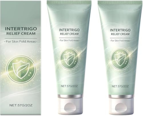 57g Relief Cream | Anti-Chafing Barrier Cream with Zinc Oxide, Soothes & Protects Sensitive Skin from Friction, Moisture, and Irritation for Adults & Babies | Dermatologically Tested (2PCS)