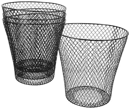 FOMIYES 4 Stück Pflanzenschutzkäfige aus Robustem Eisen Wiederverwendbare Draht Blumentopfabdeckungen für Garten Setzlinge und Jungpflanzen