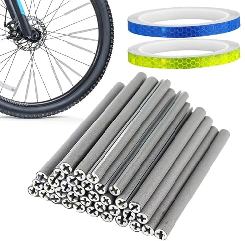 Radioreflektorer - Varningsradioljus för cyklar | 36 stycken vattentät säkerhet med hög synlighet, för barn, cyklister, barnvagn, rullstol