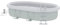 Outsunny Piscina Fuori Terra con Struttura in Acciaio, Piscina Rettangolare con Pompa Filtro e Scaletta per 8 Persone, 540x304x106cm, Grigio