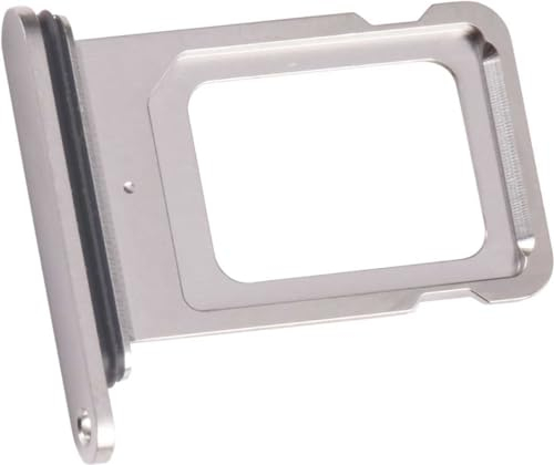 Generisch SIM-Kartenhalter für iPhone 15 Pro, 15 Pro Max (A3102, A3106), Weiß