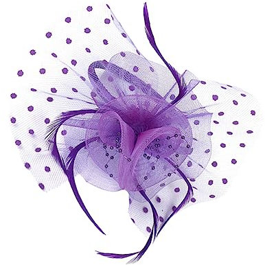 COLLBATH Vintage Fascinator Hut Netz Stirnband Party Kopfbedeckung Für Halloween Festivals Elegant Haarband Für Maskeraden Bühnenauftritte Fotos