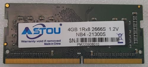 Memoria RAM SODIMM DDR4 4GB 2666MHZ 1.2V