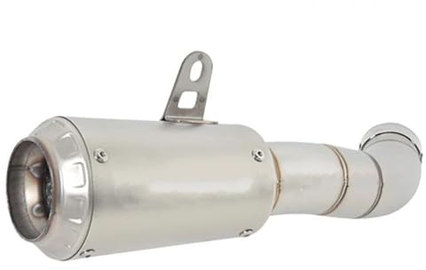Generic Exhaust Pipe Silencer Motorcycle Slip On Exhaust Muffler For YZF-R3 YZF R3 R25 R30 MT-03 MT 03 25 Escape Systems Modifed With Middle Link Pipe Motorbike Connecting Tube