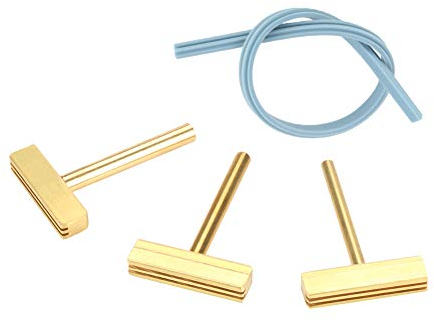 3Pcs 30W/40W/60W Pointes de Fer à Souder Tête de Pointe en Fer à Souder avec Presse Chaude pour Réparation de Câble Flex pour Ecran LCD