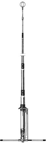 Sirio Antenne GPE 5/8, antenne CB Fixe 5/8 λ Ground Plane, fréquence 26,40 à 29 MHz, Gain 3,35 dBi, Puissance maximale 750 Watts (CW) Short Time, 5,95 mètres, 1, Aluminium