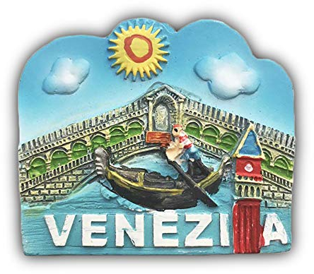 Venedig Italien 3D Kühlschrankmagnet Touristische Souvenirs Harz Magnetische Aufkleber Kühlschrankmagnet Home & Kitchen Dekoration aus China