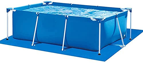 Uposao Lona de suelo para piscina, plegable, impermeable, rectangular, para suelo, protección del suelo, lona protectora para piscinas, botes hinchables, piscinas infantiles, 500 x 300 cm
