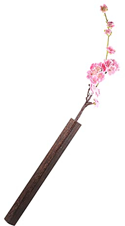YARNOW Hängevase Aus Holz Wandvase Für Innendekoration Blumenwanddeko Mit Maserung Für Zuhause Und Blumenarrangements