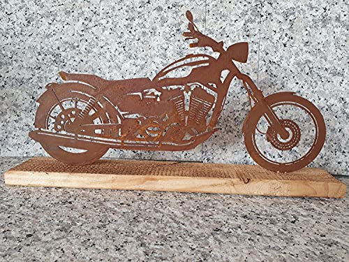 Badeko Doppelherz Clara 30 x 30 cm Rostbraun Gartenfigur