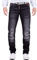 Cipo & Baxx Jeans pour Homme CD699 Noir W33/L32