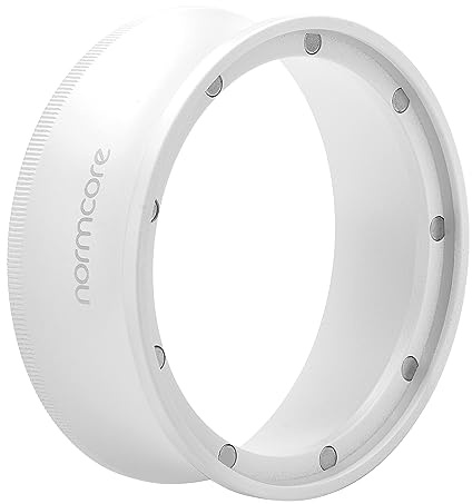 Normcore Embudo dosificador magnético V2 de 58 mm, anillo dosificador de café expreso, aluminio anodizado de 29 mm con 9 imanes de neodimio para portafiltro de 58 mm, revestimiento antiadherente,