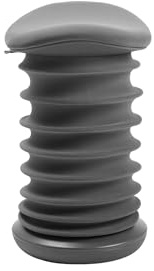 TOPSTAR | Hocker Sitness 4D | Sitz-HxB 530-640 x 375 mm | grau | Made in Germany | Ergonomisch | Bürohocker, Rollhocker | höhenverstellbar | Geprüfte Sicherheit nach GS-Intertek