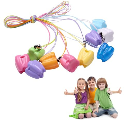 Doukesh Caja Para Guardar Dientes Para Niños y Niñas Caja Dientes de Leche Cajas Para Dientes Caja Para Dientes de Leche Acumulación de Dientes Caja de Plásticos Para Guardar Dientes Caja,8PC