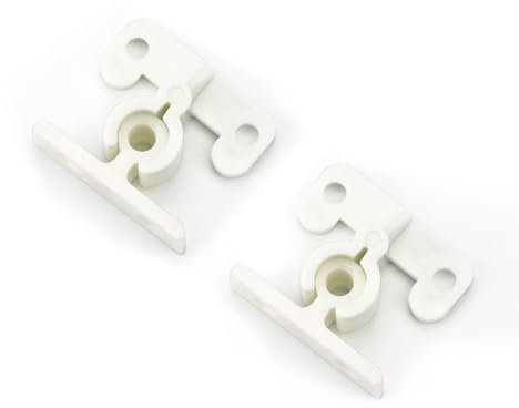 Möbelschnäpper aus Kunststoff, 2stk Schranktür Türschnäpper Kleiderschrank Tür Latch Fang Schranktüren (C)