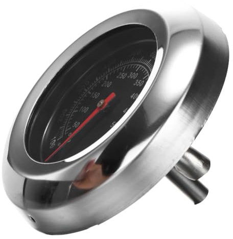 Hoement Grillthermometer Bimetall Edelstahl Präzise Ofenthermometer Für Haushalt Bbq Backofen Mit Schneller Reaktion Und Großem Display